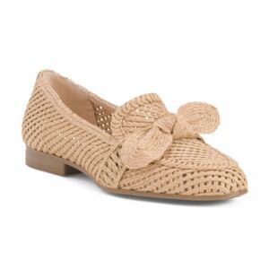 Charles David Women's Woven Tan Flats